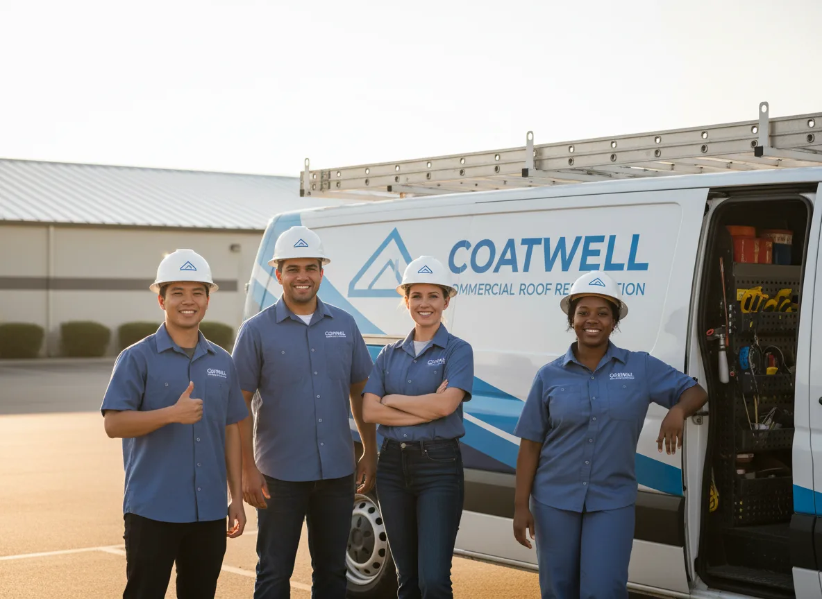 Commercial roof coating company in Winlock, WA
